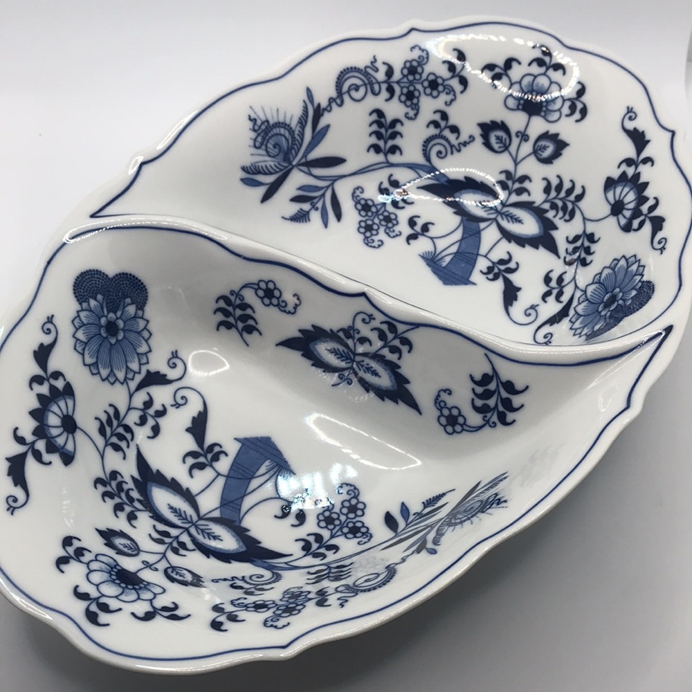 🧡 Blue Danube Divided Serving Plate 🧡